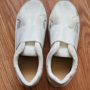 UGG Kids Cream Mesh Sneakers